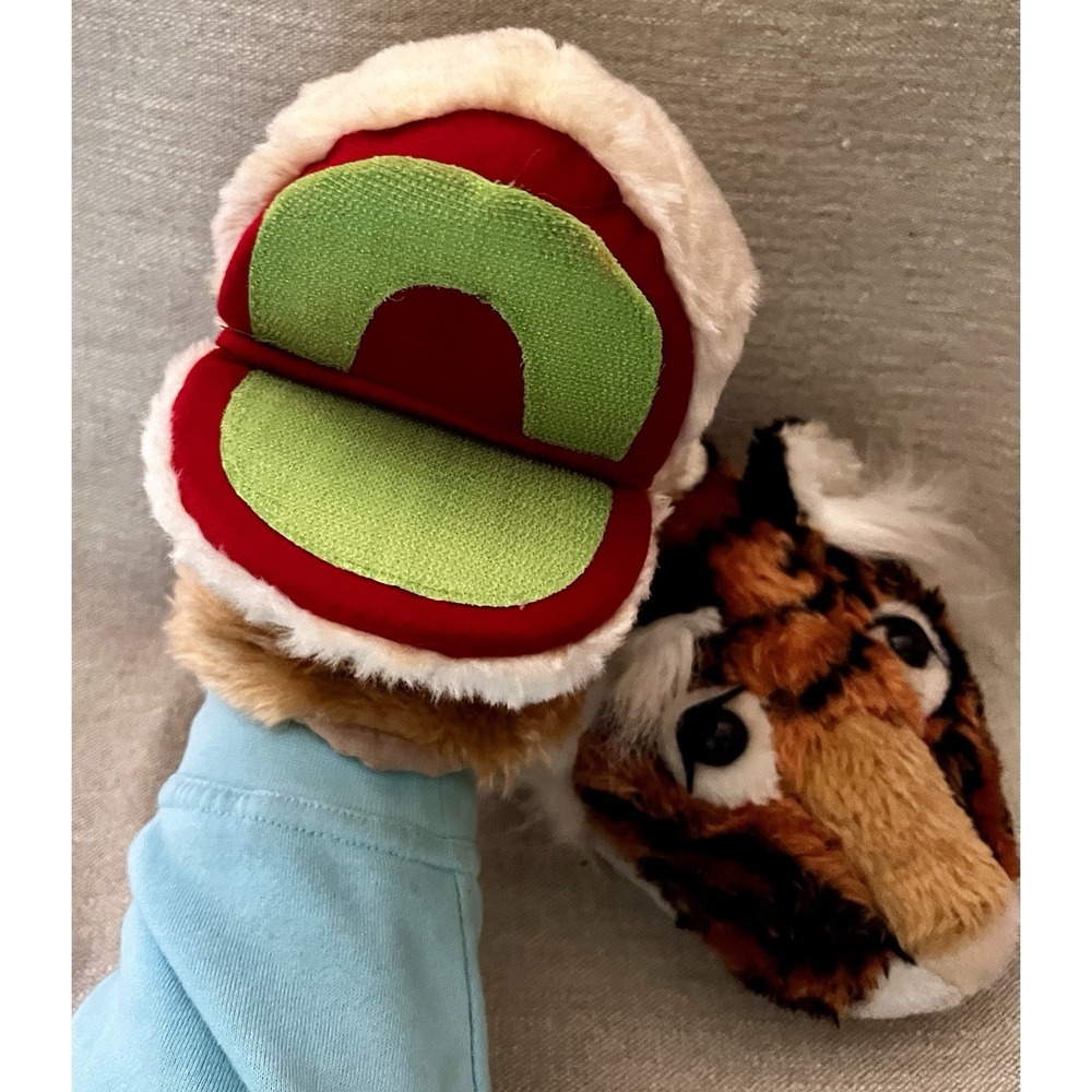 Vtg DS Max Plush Bigmouth Hand Animal Puppets Interactive Hook n' Loop Mouths - Picture 3 of 16